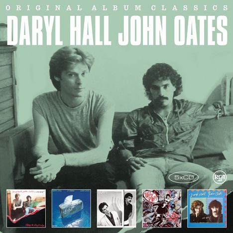 Daryl Hall &amp; John Oates: Original Album Classics, 5 CDs