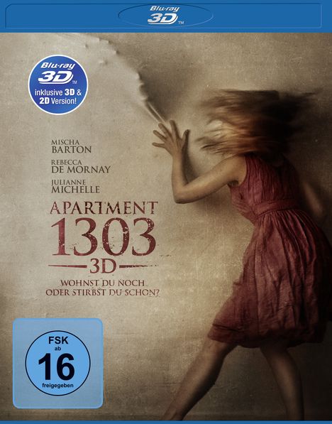 Apartment 1303 (3D Blu-ray), Blu-ray Disc