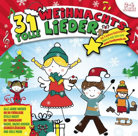 Ina Phil: 31 tolle Weihnachtslieder, CD