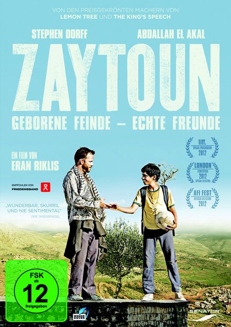 Zaytoun, DVD