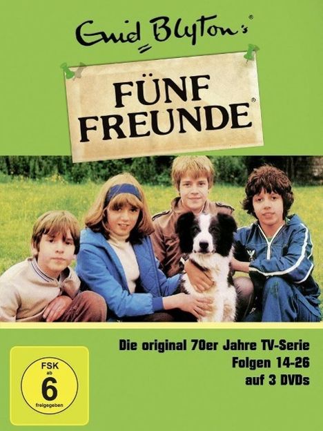 Fünf Freunde Episoden 14-26, 3 DVDs