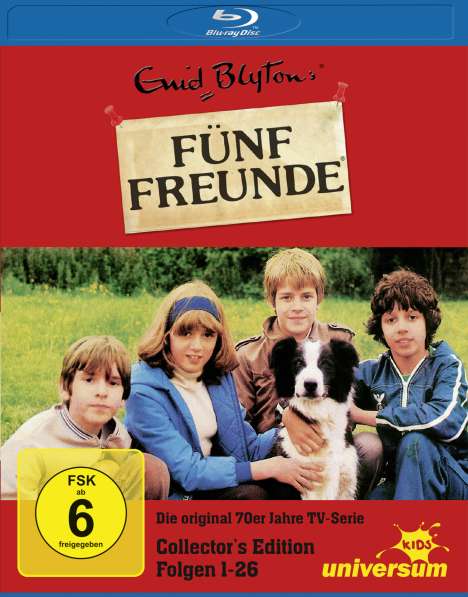 Fünf Freunde Episoden 1-26 (Blu-ray), 3 Blu-ray Discs