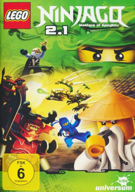 LEGO Ninjago - Staffel 2.1, DVD