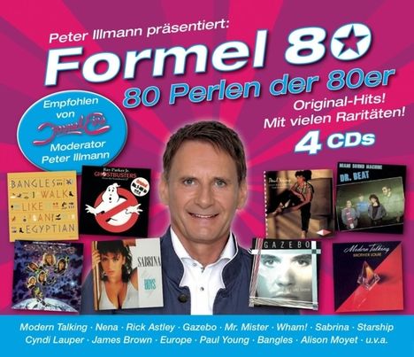 Formel 80: 80 Perlen der 80er, 4 CDs