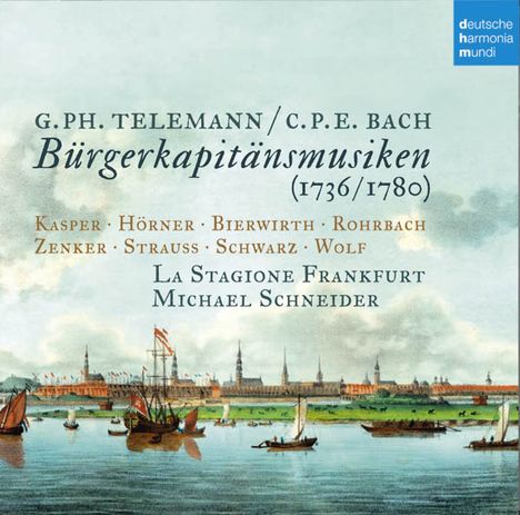 Carl Philipp Emanuel Bach (1714-1788): Bürgerkapitänsmusik "Hebt an, ihr Chöre der Freuden" (Oratorium 1780), 2 CDs