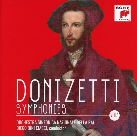 Gaetano Donizetti (1797-1848): Symphonien Vol.1, CD