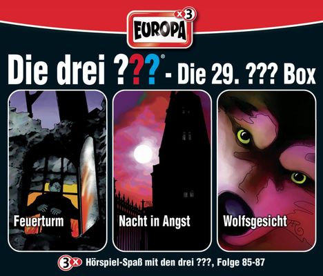 Die Drei ??? - Die 29. Box, 3 CDs