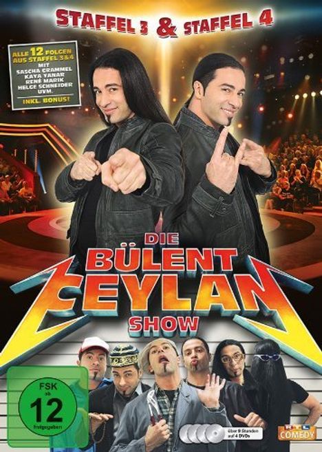 Die Bülent Ceylan-Show Staffel 3 &amp; 4, 4 DVDs