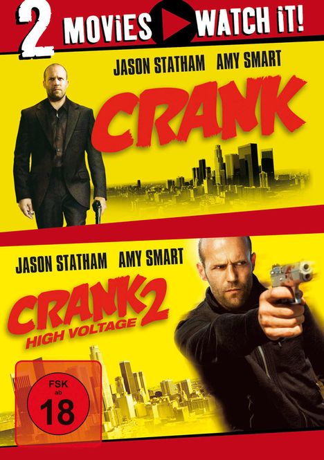 Crank 1 &amp; 2, DVD
