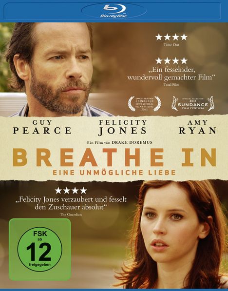Breathe In (Blu-ray), Blu-ray Disc