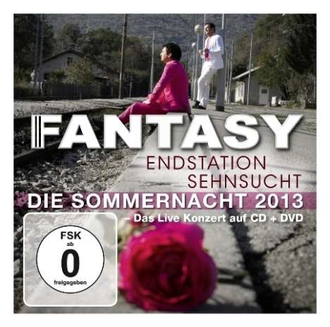 Fantasy: Endstation Sehnsucht: Die Sommernacht 2013 (Live Konzert)  (CD + DVD), 1 CD und 1 DVD