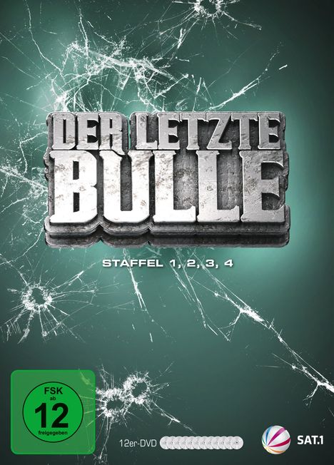 Der letzte Bulle Staffel 1-4, 12 DVDs