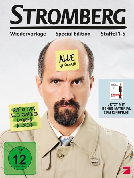 Stromberg Staffel 1-5 (Deluxe Version), 10 DVDs