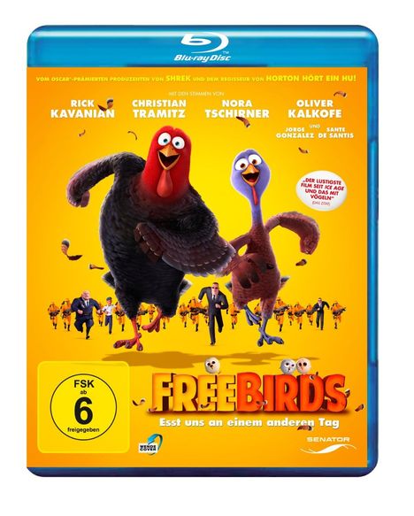 Free Birds (Blu-ray), Blu-ray Disc