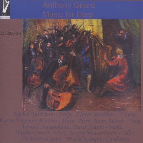 Anthony Girard (geb. 1959): Konzert für Violine, Harfe &amp; Streichorchester, CD