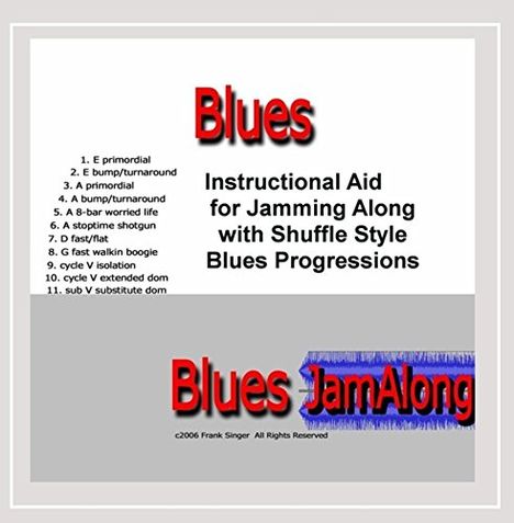 Frank Singer: Jam Along Blues, CD