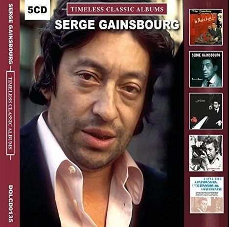 Serge Gainsbourg (1928-1991): Timeless Classic Albums, 5 CDs