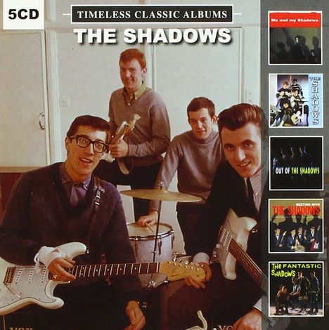 The Shadows: Timeless Classic Albums, 5 CDs