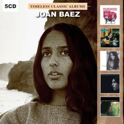 Joan Baez: Timeless Classic Albums (Titel nicht einzeln anwählbar), 5 CDs