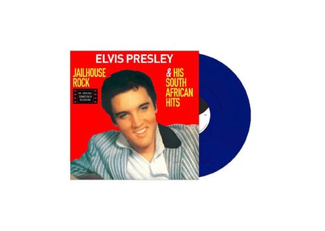 Elvis Presley (1935-1977): Jailhouse Rock &amp; His South African Hits (Limited Edition) (Blue Vinyl), LP