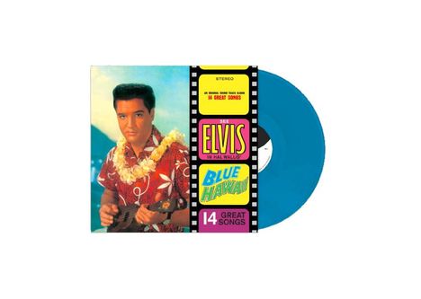 Elvis Presley (1935-1977): Filmmusik: Blue Hawaii (Limited Edition) (Turquoise Vinyl), LP