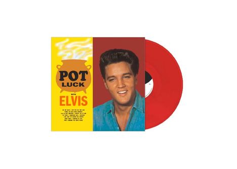 Elvis Presley (1935-1977): Pot Luck (Limited Edition) (Red Vinyl), LP