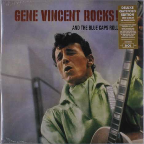 Gene Vincent: Gene Vincent Rocks! And The Blue Caps Roll (180g) (Deluxe-Edition), LP
