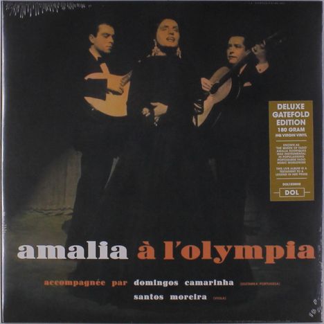 Amália Rodrigues: Amalia A L'Olympia (180g) (Deluxe-Edition), LP