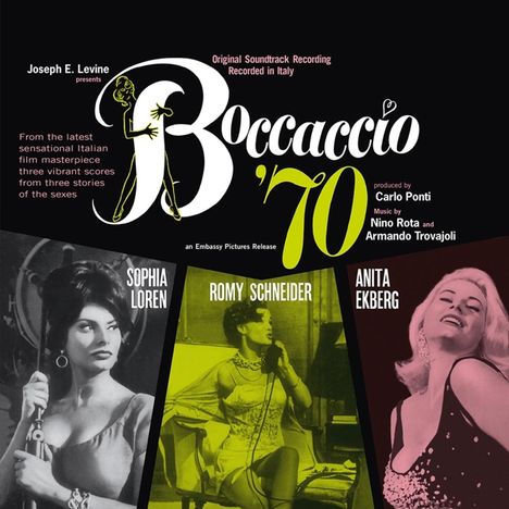 Rota,Nino/Trovajoli,Armando: Filmmusik: Baccaccio '70, LP