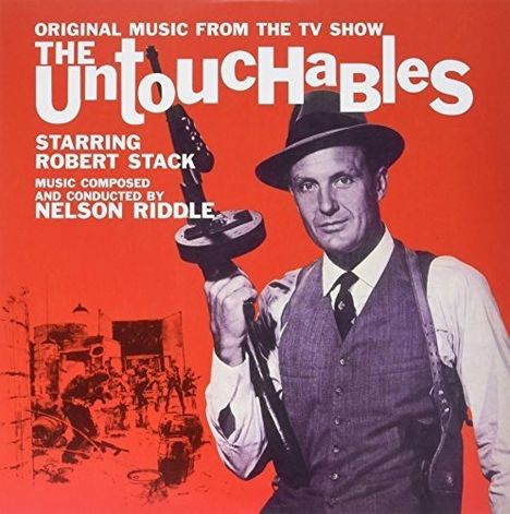 Nelson Riddle (1921-1985): Filmmusik: The Untouchables (180g) (Colored Vinyl), LP