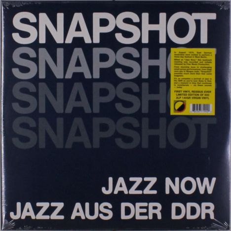 Snapshot: Jazz Now - Jazz aus der DDR, LP