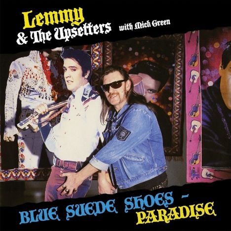 Lemmy &amp; The Upsetters (with Mick Green): Blue Suede Shoes / Paradise (Limited-Edition) (Pink Vinyl), Single 12"