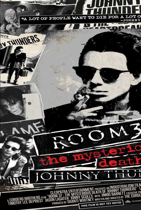 Room 37: The Mysterious Death Of Johnny Thunders, DVD