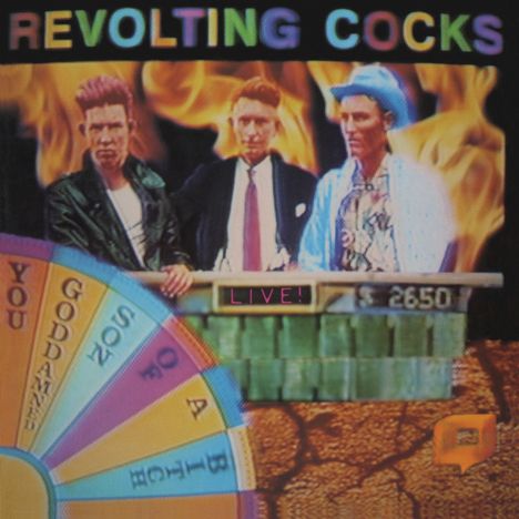 Revolting Cocks: Live! You Goddamned Son Of A Bitch (Limited Edition) (Red Vinyl), 2 LPs