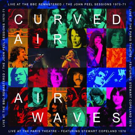Curved Air: Airwaves - Live At The BBC (remastered) (Limited Edition) (Blue Vinyl), LP