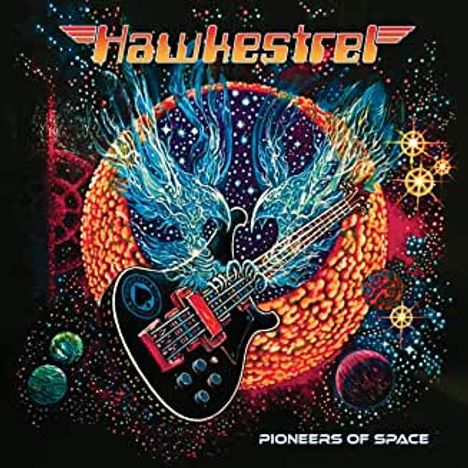 Hawkestrel: Pioneers Of Space, 1 LP und 1 Single 12"