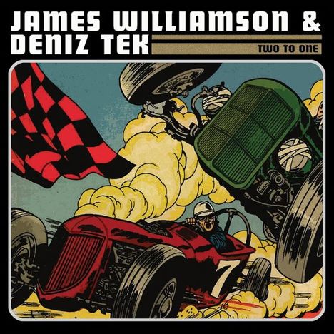 James Williamson &amp; Deniz Tak: Two To One (Black Vinyl oder Colored Vinyl, Auslieferung nach Zufallsprinzip), LP