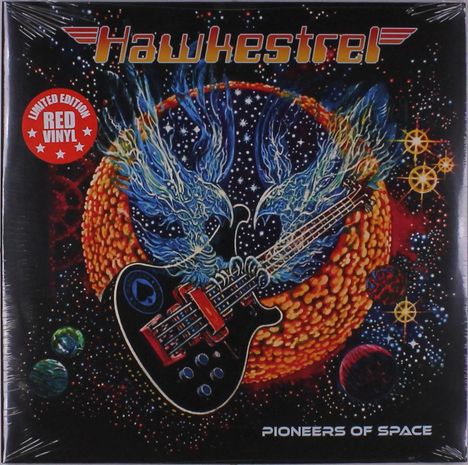 Hawkestrel: Pioneers Of Space (Limited Edition) (Red Vinyl), LP