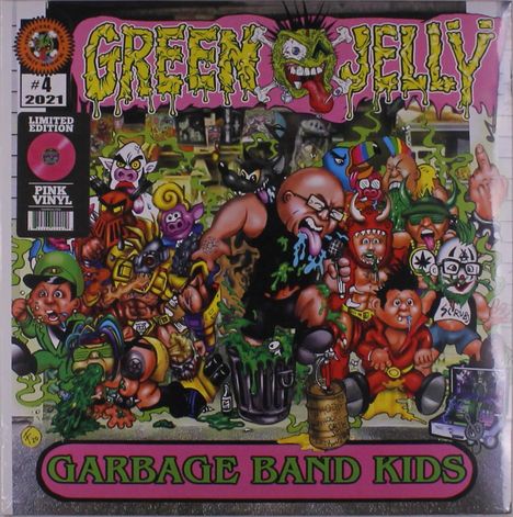 Green Jellÿ: Garbage Band Kids (Limited Edition) (Pink Vinyl), LP
