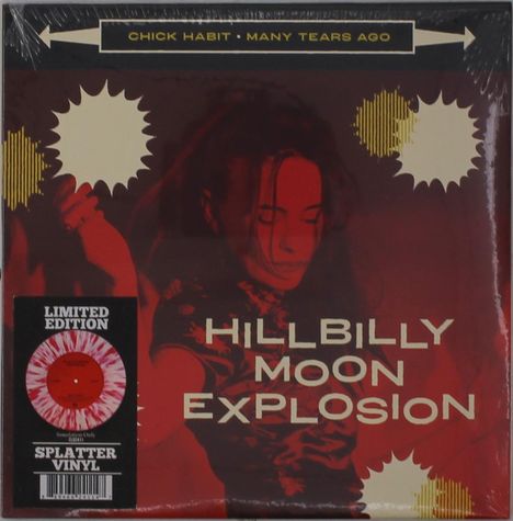 The Hillbilly Moon Explosion: Chick Habit (Limited Edition) (Splatter Vinyl), Single 7"