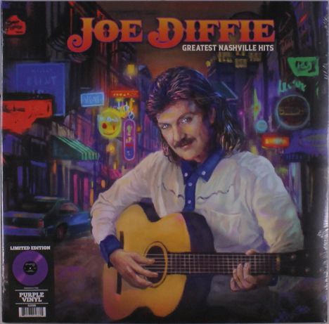 Joe Diffie: Greatest Nashville Hits (Limited Edition) (Purple Vinyl), LP