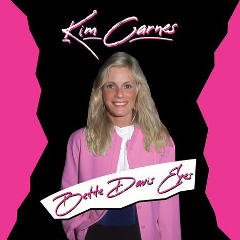 Kim Carnes: Bette Davis Eyes (Pink Vinyl), Single 7"