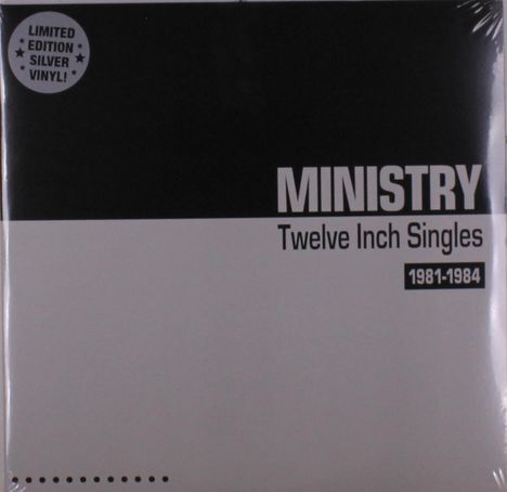 Ministry: Twelve Inch Singles 1981-1984 (Limited Edition) (Silver Vinyl), 2 LPs