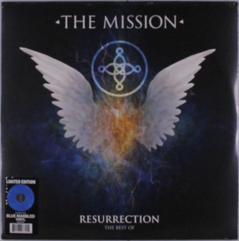 The Mission: Resurrection: The Best Of The Mission (Limited Edition) (Blue Marbled Vinyl), LP