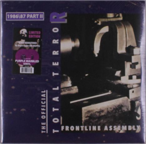 Front Line Assembly: Total Terror Part II 1986/87 (remastered) (Limited Edition) (Purple Marbled Vinyl), 2 LPs