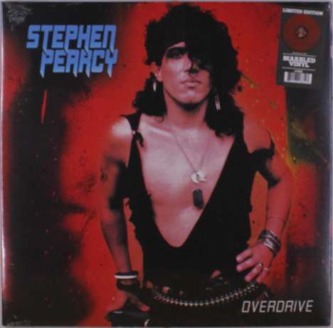 Stephen Pearcy: Overdrive (Limited Edition) (Red Marbled Vinyl), LP