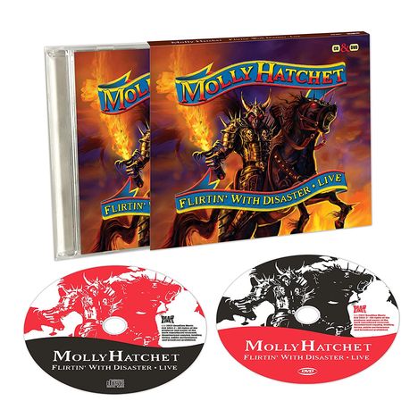 Molly Hatchet: Flirtin' With Disaster: Live (Slipcase), 1 CD und 1 DVD