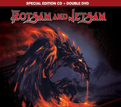 Flotsam And Jetsam: Live In Phoenix, 1 CD und 2 DVDs