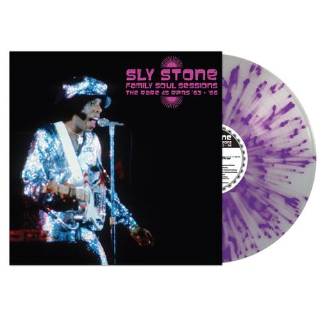 Sly Stone: Family Soul Sessions (Limited Edition) (Purple & Silver Splatter Vinyl) (45 RPM), LP