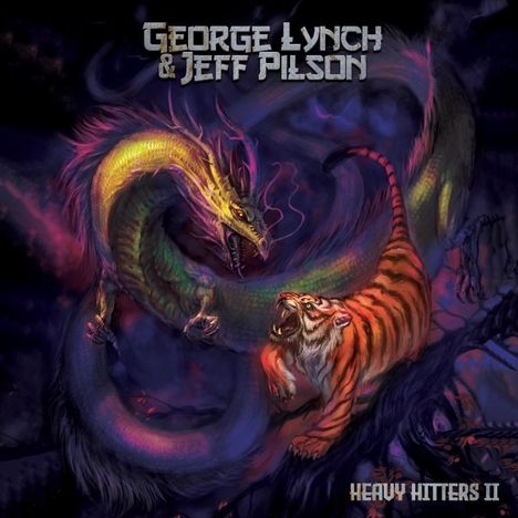 George Lynch &amp; Jeff Pilson: Heavy Hitters II (Limited Edition) (Silver/Purple Splatter Vinyl), LP